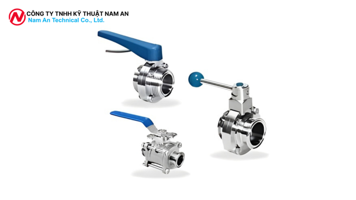 Các Loại Van Vệ Sinh Phổ Biến tại nam an